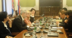 27 January 2015 The members of National Assembly’s standing delegation to OSCE PA in meeting with the Head of the OSCE Mission to Serbia